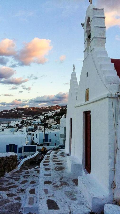 Traditional Split Level House In Mykonos Town Villa Eksteriør bilde